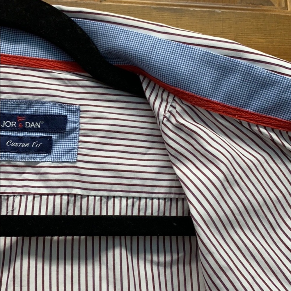 Jor&Dan long sleeve made in Italy mens button down